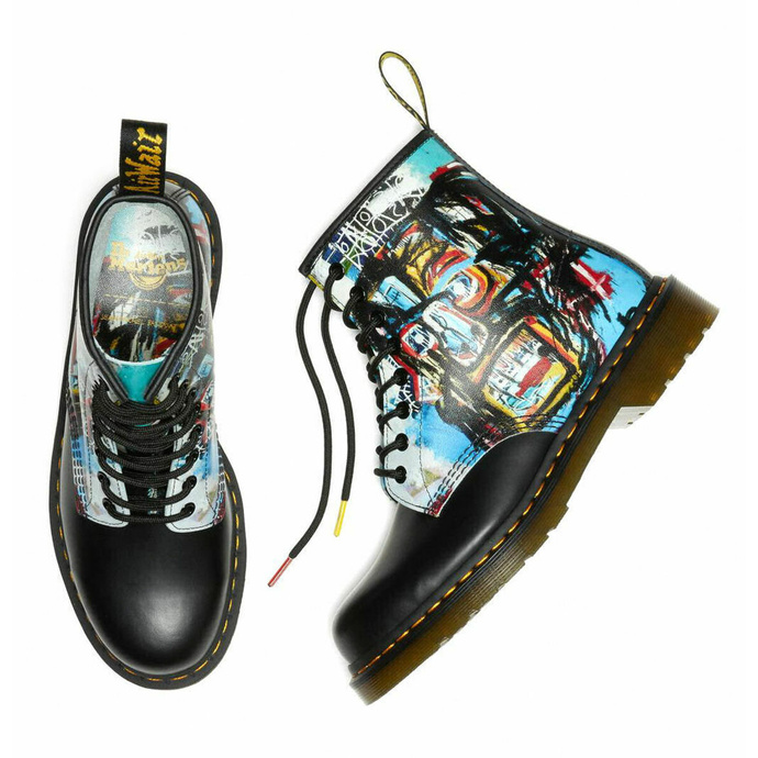 Škornji DR. MARTENS - z 8 očesci - 1460 Basquiat