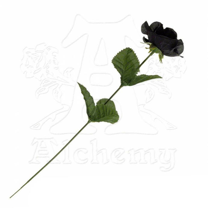 Črna vrtnice Črna Imitacija Rose - Alchemy Gothic