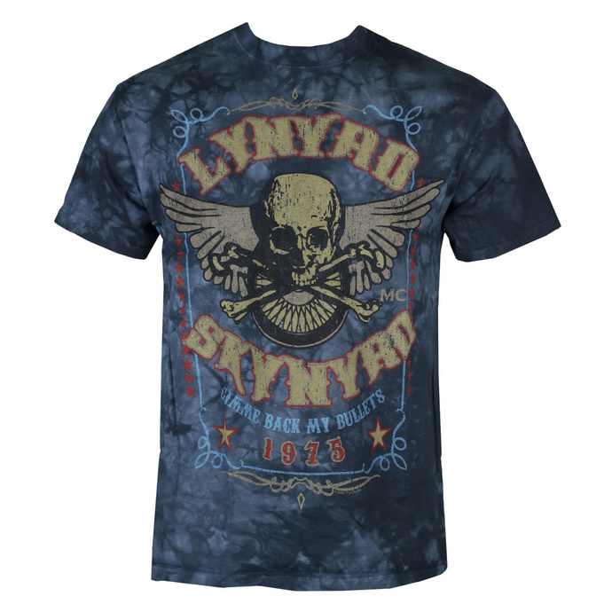 moška majica Lynyrd Skynyrd - Daj Nazaj Moj Krogle - LIQUID BLUE