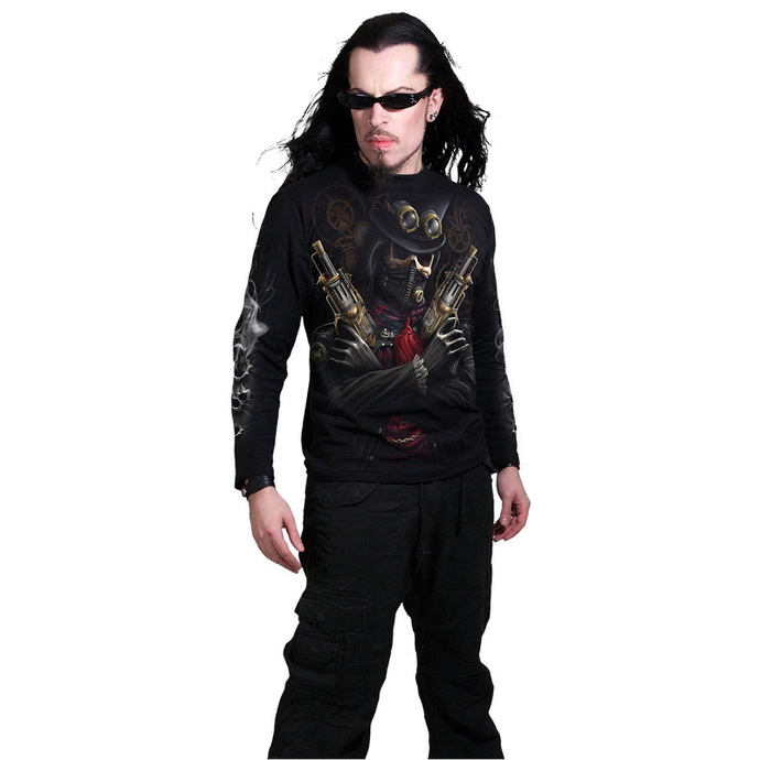 moška majica dolg rokav SPIRAL - Parna Punk Bandit