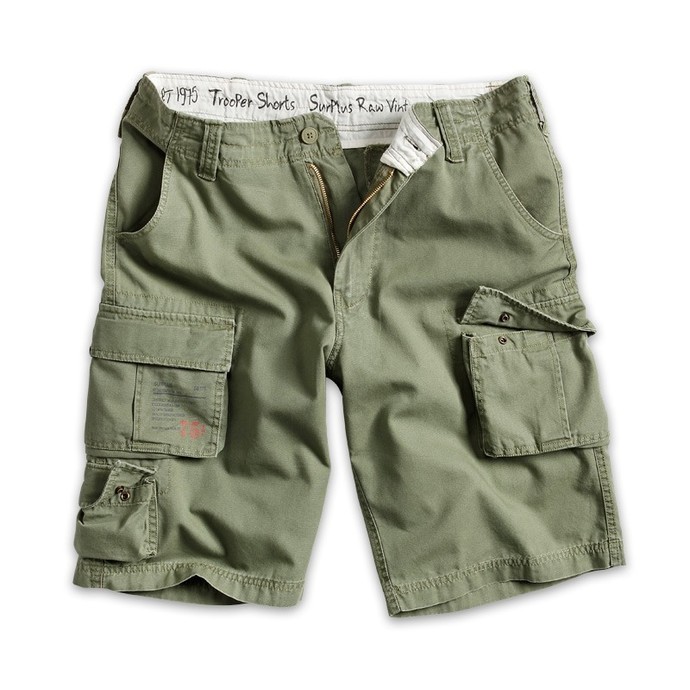 moške kratke hlače SURPLUS - Trooper kratke hlače - Gewas