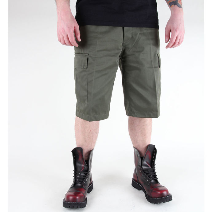 moške kratke hlače MIL-TEC - Bermudi - Olivno