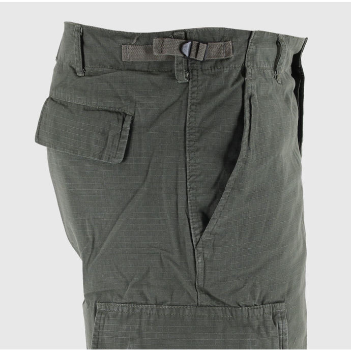 moške kratke hlače MIL-TEC - Ameriški Bermudi - Predpranje Oliv