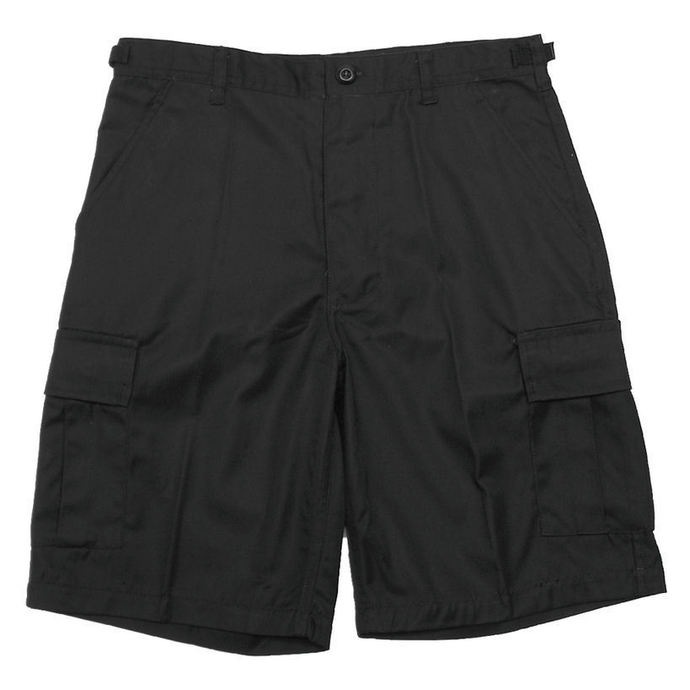 moške kratke hlače MIL-TEC - Ameriški Bermudi - Predpranje črno