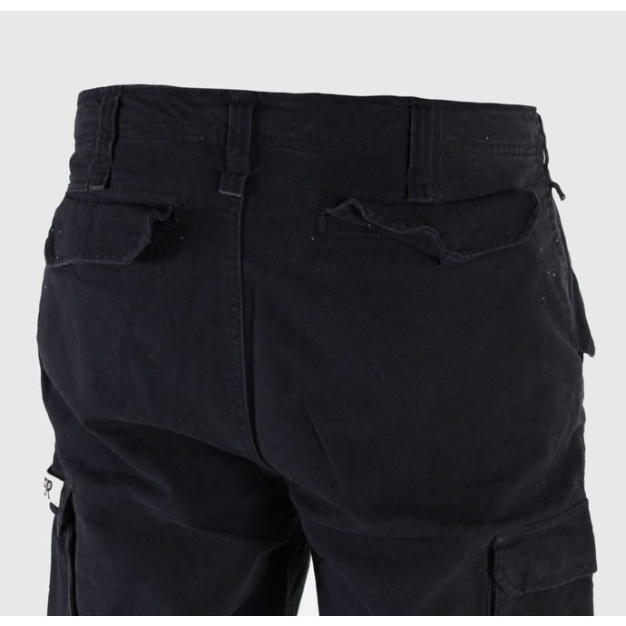 moške kratke hlače MIL-TEC - Padalci - Predpranje črno