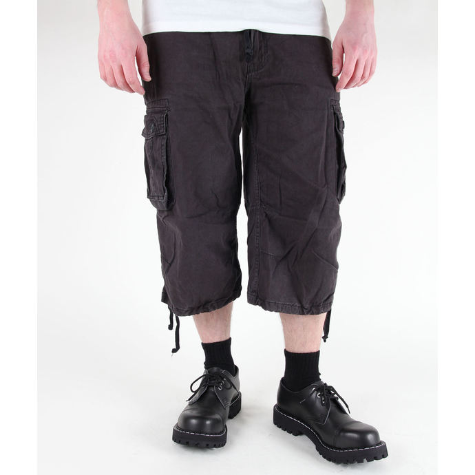 moške kratke hlače 3/4 MIL-TEC - Zračni boj - Predpranje - Črna