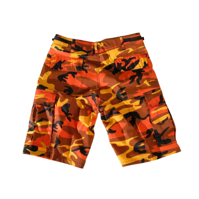 moške kratke hlače MMB - US-BDU - Vojska - Oranžna Camo
