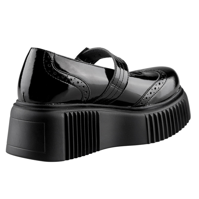 Ženski čevlji ALTERCORE - Anabelle Vegan Black Patent