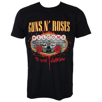 Metal majica moški Guns N' Roses - Welcome To The Jungle - ROCK OFF - GNRTS28MB