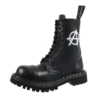 čevlji STEADY´S - 10 dírkové - Anarchy white, STEADY´S