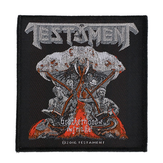 Našitek Testament - Brotherhood Of The Snake - RAZAMATAZ, RAZAMATAZ, Testament