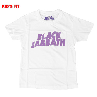 Otroška majica Black Sabbath - Wavy Logo - ROCK OFF, ROCK OFF, Black Sabbath