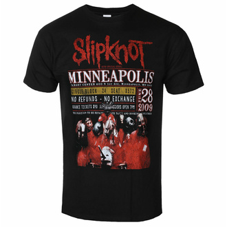 Moška majica Slipknot - Minneapolis '09 - ROCK OFF - SKECOTS01MB