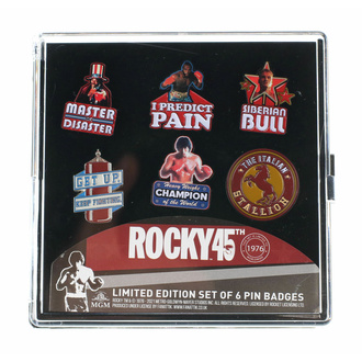 Priponke (set 6 kosov) Rocky - 45th Anniversary Limited Edition, NNM, Rocky