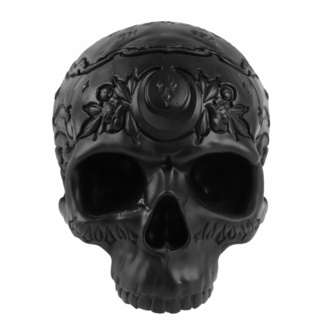 Dekoracija KILLSTAR - Spirit Board Resin Skull - Črna, KILLSTAR