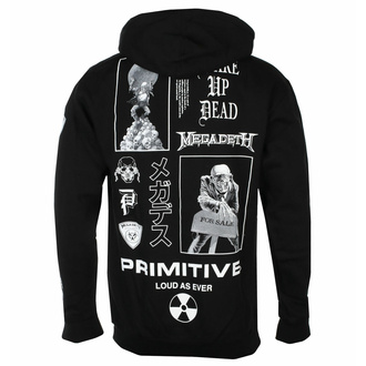 Moška majica PRIMITIVE x MEGADETH - Primitive Loud - Črna - papho2143-blk