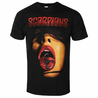 Moška majica Scorpions - Scorpion Tongue - Črna - ROCK OFF - SCORTS01MB