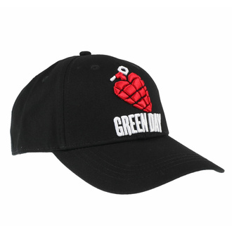 Kapa Green Day - Grenade Logo - Črna - ROCK OFF, ROCK OFF, Green Day