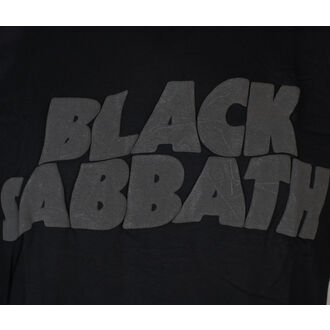 Moška majica Black Sabbath - Wavy Logo Hi-Build - ROCK OFF, ROCK OFF, Black Sabbath