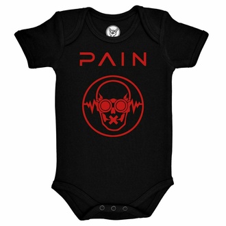 Otroški pajac Pain - (Logo) - črna - rdeča - Metal-Kids, Metal-Kids, Pain