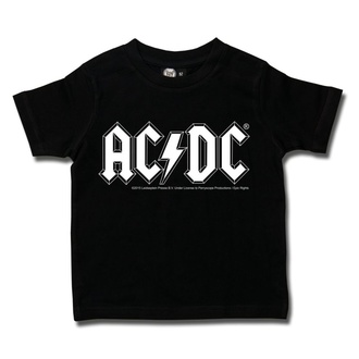Otroška majica AC / DC - (Logo, single-col.) - črna - Metal-Kids - 431-25-8-7