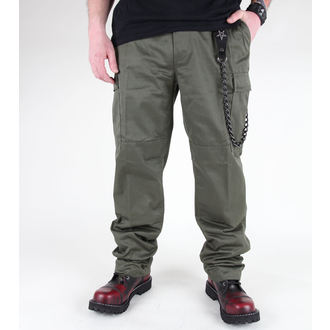 moške hlače MIL-TEC - US Feldhose - Olivno - 11805001
