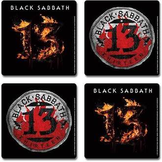 podstavki za pivo Black Sabbath - 13 - ROCK OFF, ROCK OFF, Black Sabbath