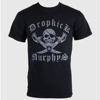 Moška majica Dropkick Murphys - Jolly Roger - Črno - KINGS ROAD, KINGS ROAD, Dropkick Murphys