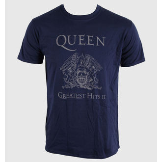 majica kovinski moški unisex Queen - Greatest Hits II - BRAVADO EU - QUTS10MBL