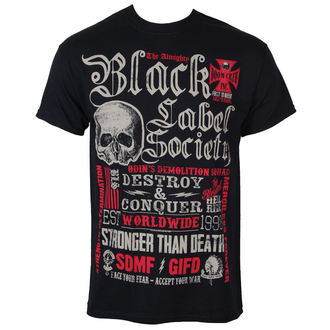 Metal majica moški Black Label Society - Destroy & Conquer - PLASTIC HEAD, PLASTIC HEAD, Black Label Society