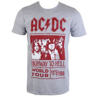 Metal majica moški AC-DC - Avtocesta Da Pekel Svet Tour 1979/80 - ROCK OFF - ACDCTTRTW01MG