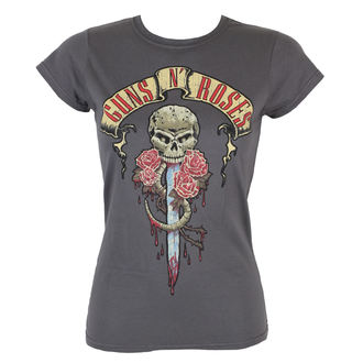 Metal majica ženske Guns N' Roses - Dripping Dagger - ROCK OFF - GNRTS23LC