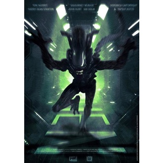 Natisnjena slika Alien - Attack, NNM, Osmi potnik