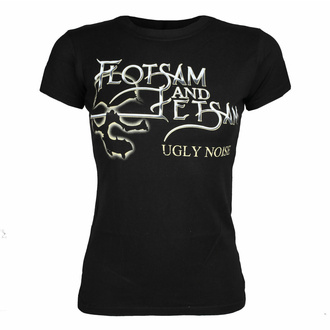 Ženska majica Flotsam And Jetsam - Ugly Noise - Črna - INDIEMERCH, INDIEMERCH, Flotsam And Jetsam