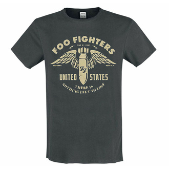 moška majica FOO FIGHTERS - ONE BY ONE - CHARCOAL - AMPLIFIED, AMPLIFIED, Foo Fighters