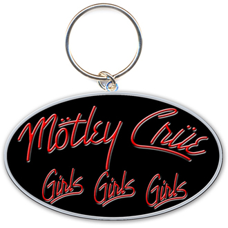 ključ prstan - obesek Mötley Crue (Dekleta, Dekleta, Dekleta Logo) - ROCK OFF - MOTKEY08