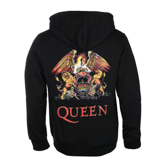 Moški hoodie Queen - Classic Crest Back Print - ROCK OFF, ROCK OFF, Queen