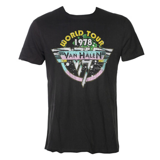 Moška metal majica Van Halen - World Tour 78 - AMPLIFIED - ZAV210VHC