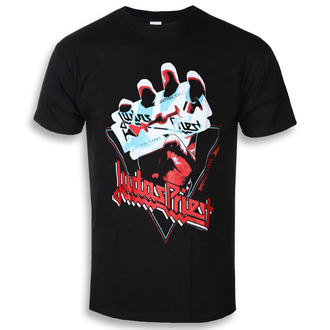 Moška metal majica Judas Priest - British Steel Hand Triangle - ROCK OFF - JPTEE18MB