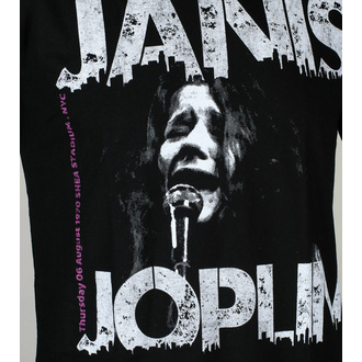 Moška majica Janis Joplin - Shea '70 - BL ECO - ROCK OFF, ROCK OFF, Janis Joplin