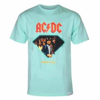 Moška majica DIAMOND X AC/DC - Highway To Hell - Modra, DIAMOND, AC-DC
