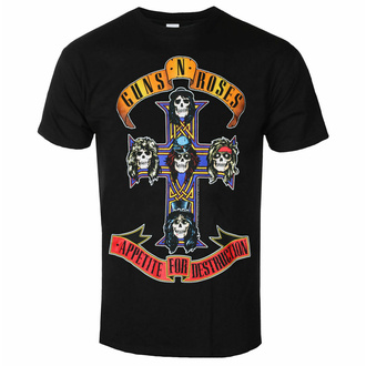 Moška majica Guns N' Roses - Appetite - Črna - DRM12061300