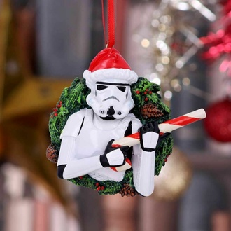 Božična dekoracija (ornament) Stormtrooper - Wreath, NNM, Vojna zvezd