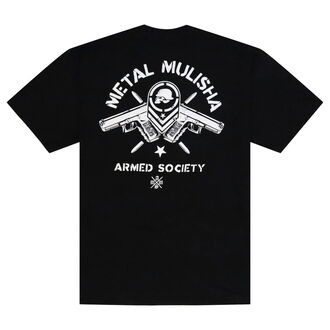 Moška majica METAL MULISHA - STRAPPED BLK, METAL MULISHA