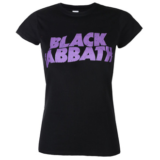 Ženska majica Black Sabbath - Wavy Logo - ROCK OFF - BSTSP04LB