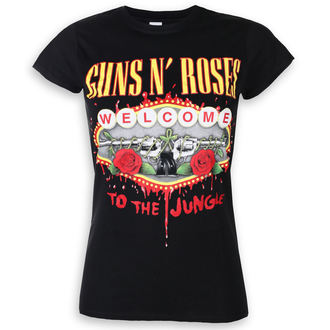 Ženska metal majica Guns N' Roses - Welcome To The Jungle - ROCK OFF - GNRTS28LB