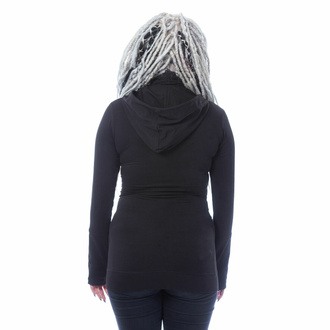 Ženska majica (sweatshirt) CHEMICAL BLACK - EUDORA - ČRNA, CHEMICAL BLACK