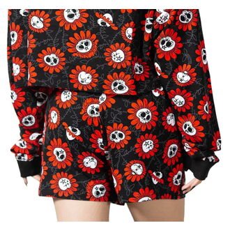 Ženske kratke hlače (pižama) KILLSTAR - Gloom Bloom - Črna, KILLSTAR