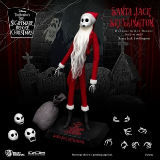 Figurica Nightmare Before Christmas - Dynamic 8ction Heroes - Santa Jack Skellington, NNM, Nightmare Before Christmas
