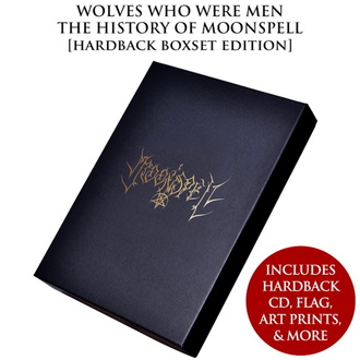 Knjiga (darilni set) Moonspell - Wolves Who Were Men (Podpisana deluxe trda vezava boxset), CULT NEVER DIE, Moonspell
